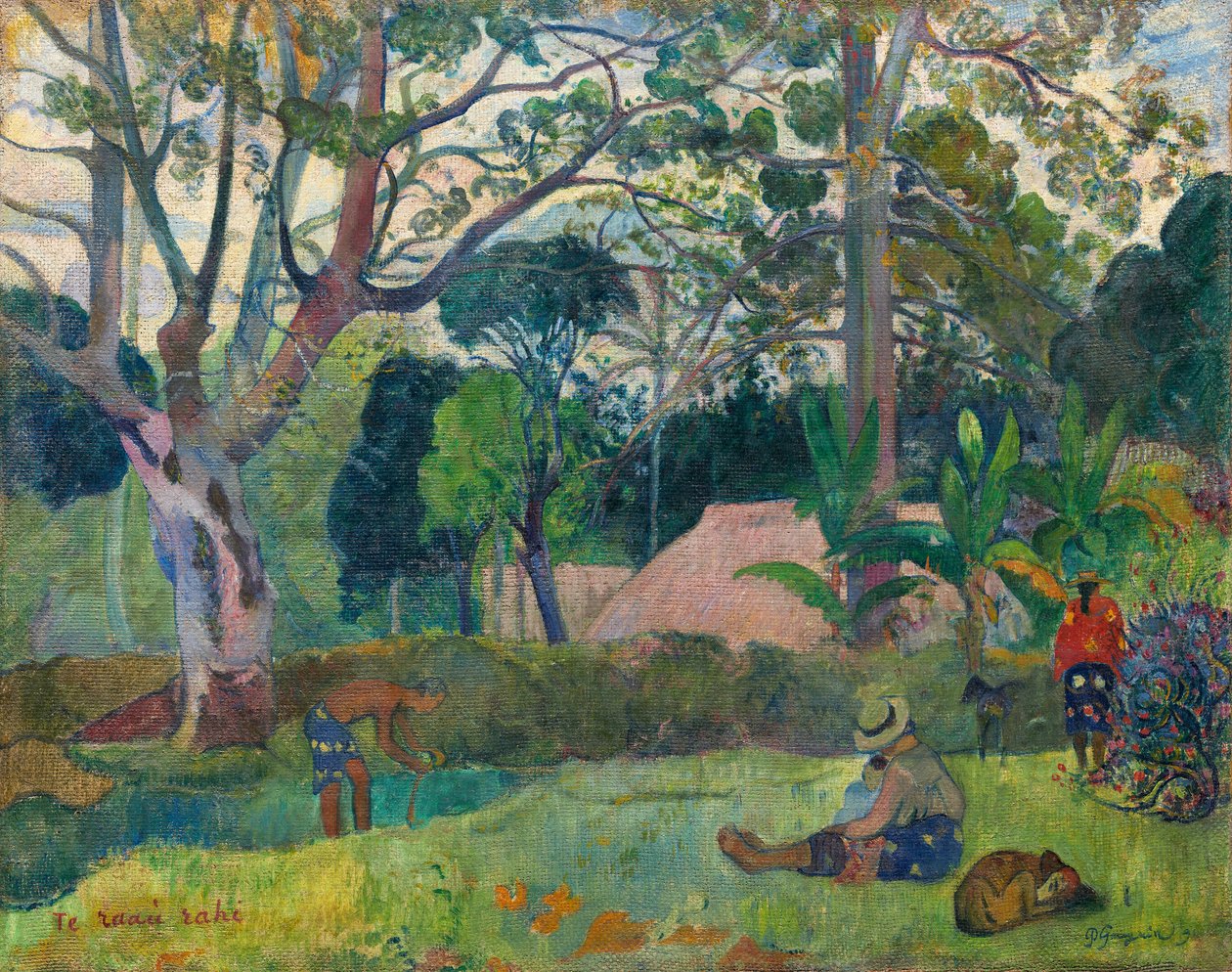 Det store træ af Paul Gauguin