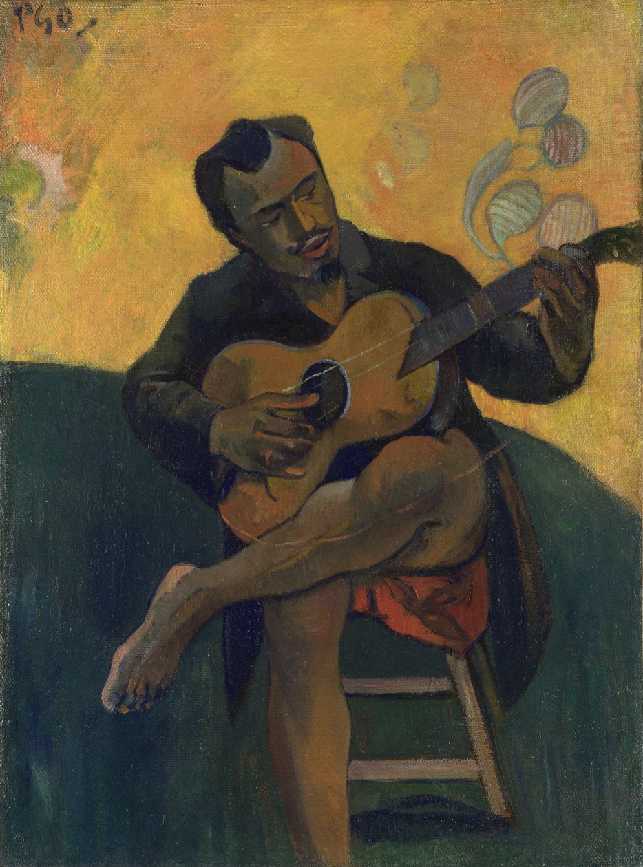 Guitaristen, 1894 af Paul Gauguin