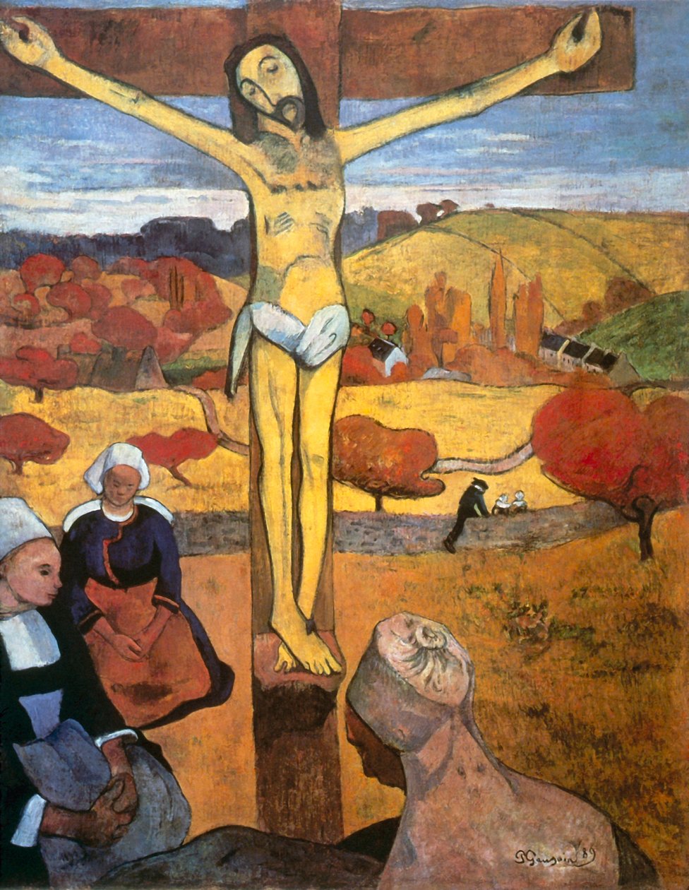 Den gule Kristus af Paul Gauguin