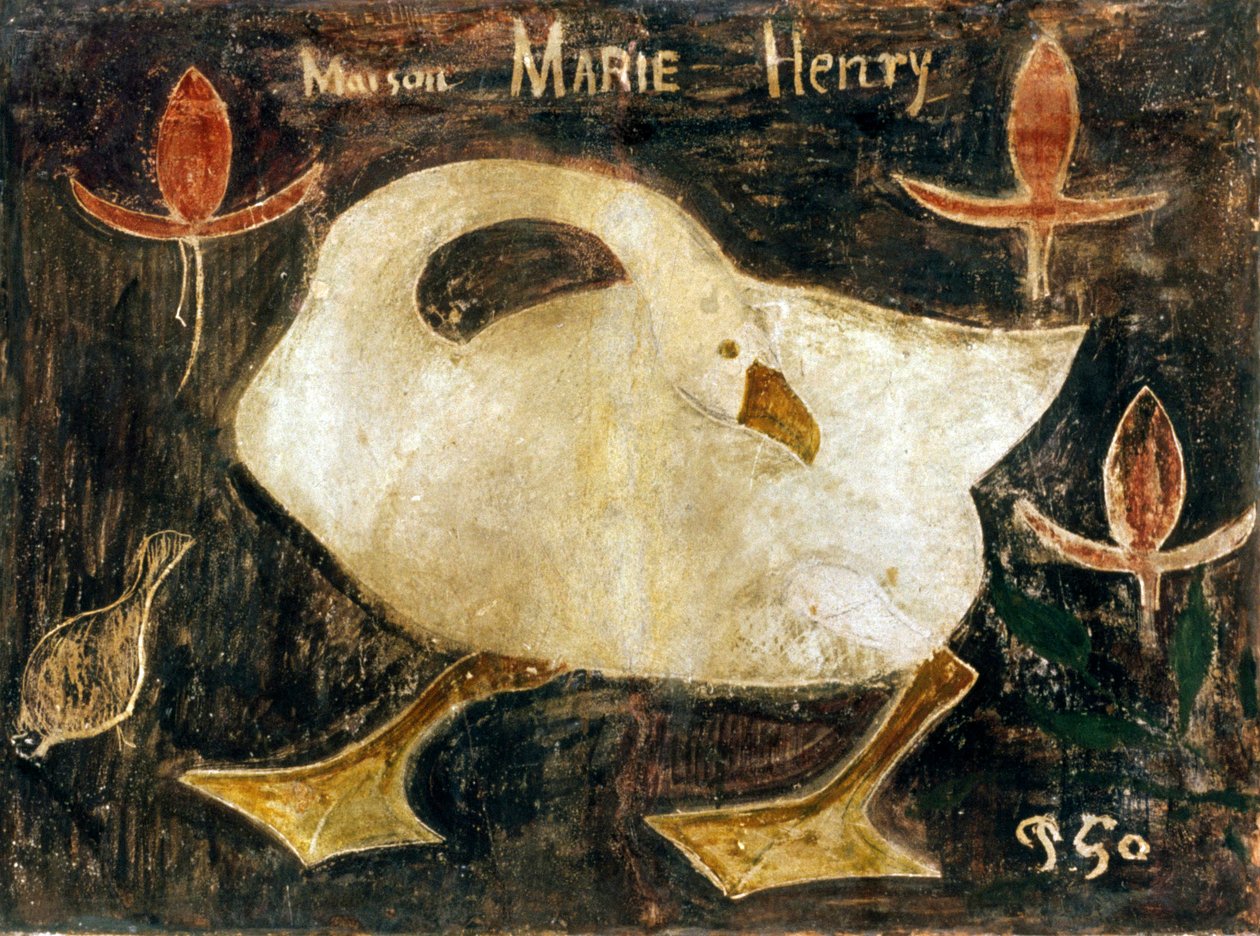 Gåsen af Paul Gauguin