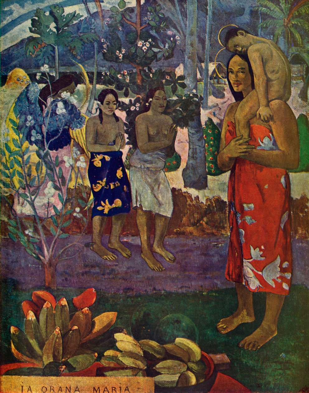 We Greet Thee, Mary, 1936 af Paul Gauguin