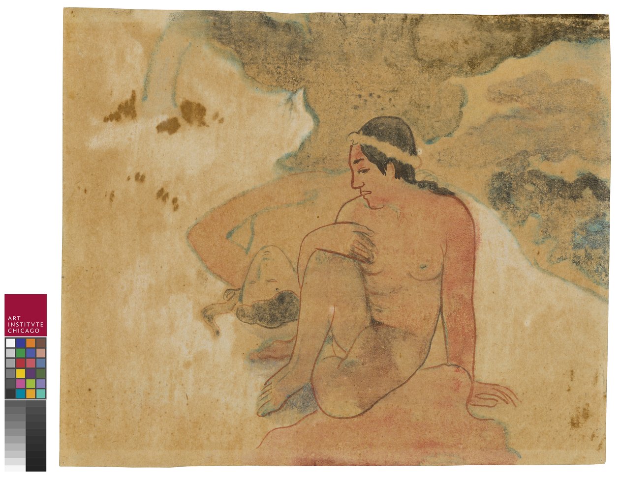 Hvad! Er du jaloux?, 1894 af Paul Gauguin