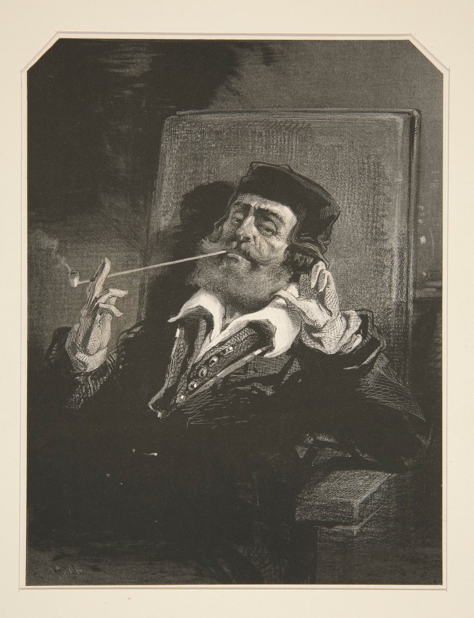 (EN RYGER.) af Paul Gavarni
