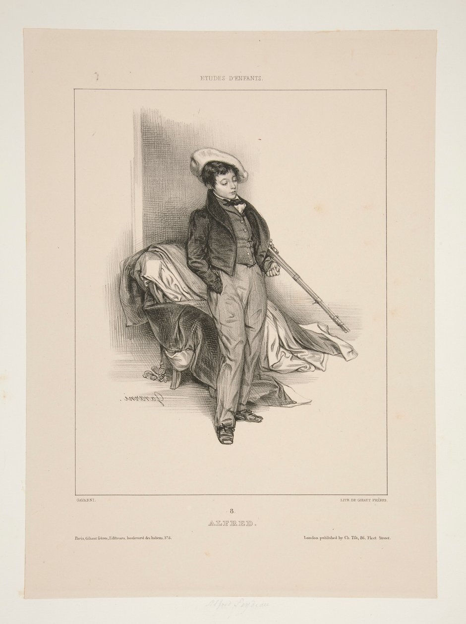 Alfred (Feydeau) af Paul Gavarni
