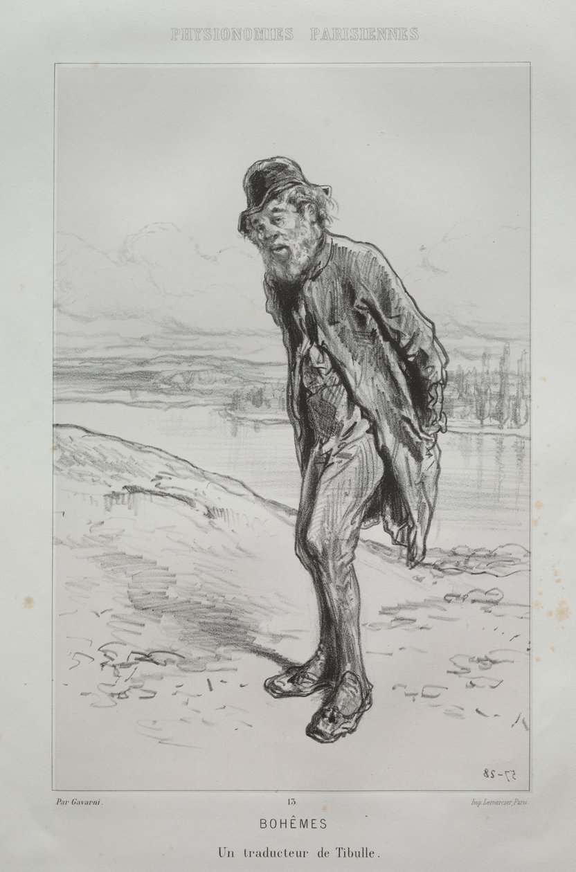 Bøhmer. af Paul Gavarni