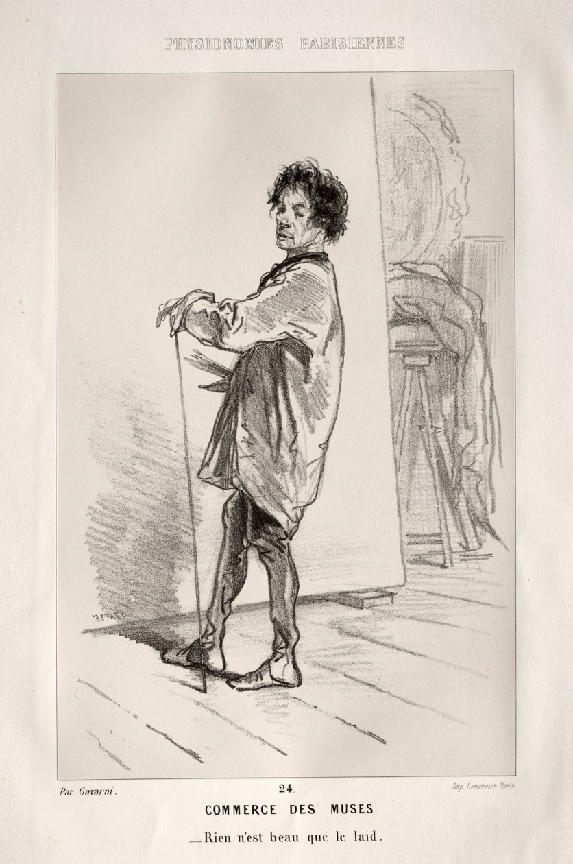 Musernes handel af Paul Gavarni