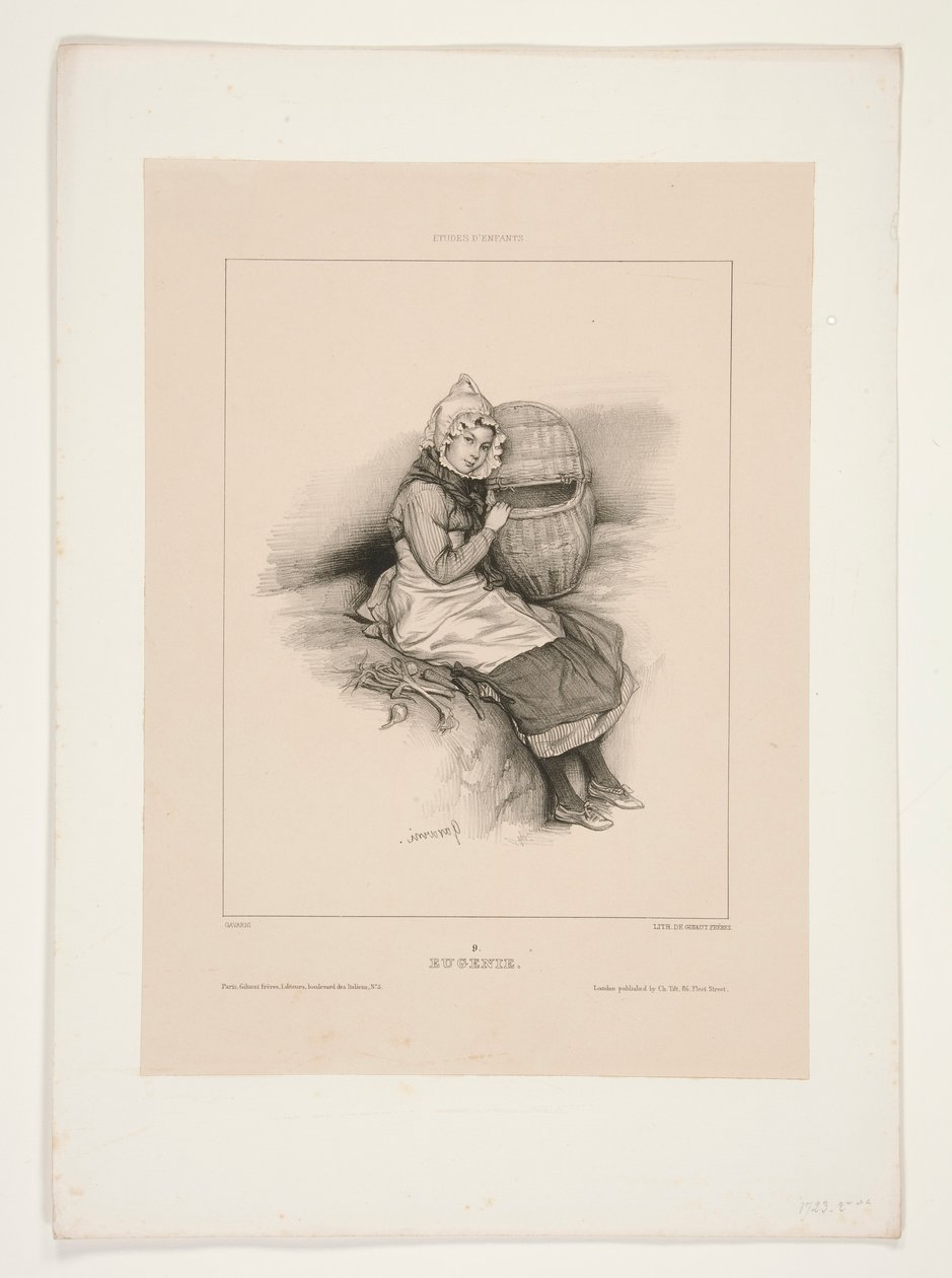 EUGENIE. af Paul Gavarni