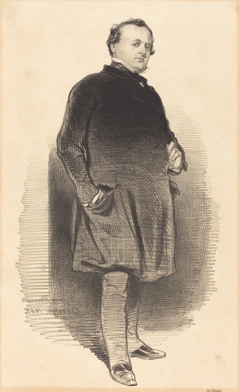 Henry Monnier af Paul Gavarni
