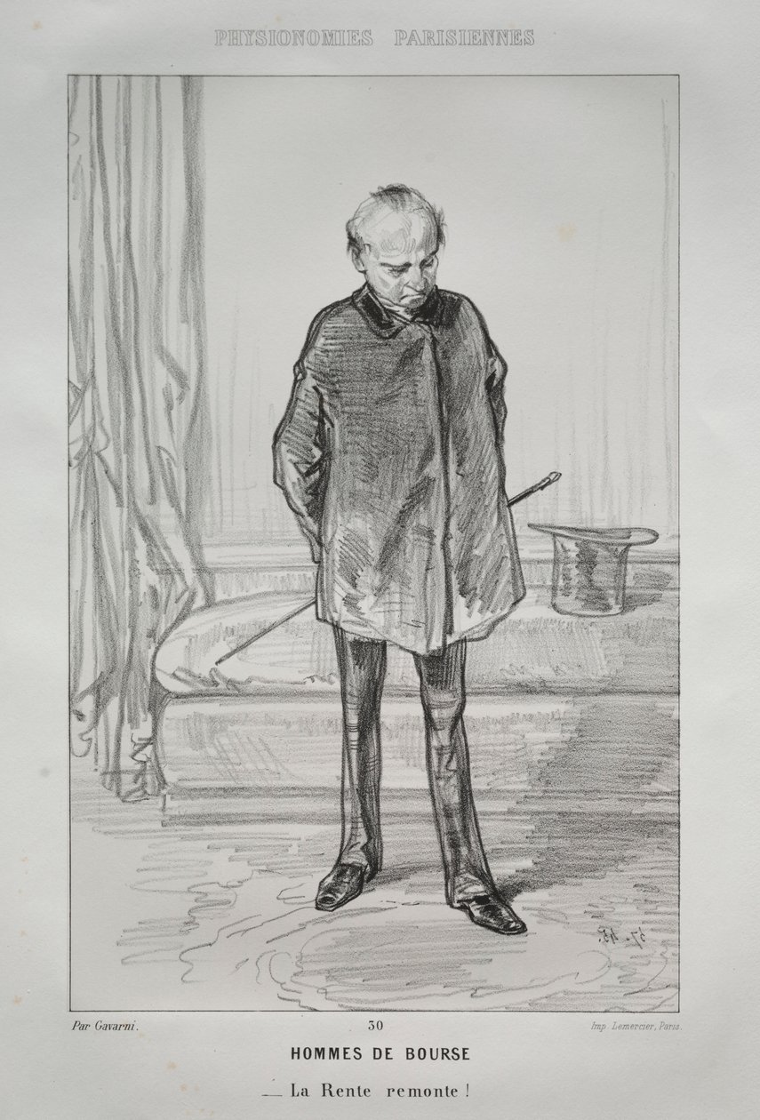 Børsmænd. af Paul Gavarni