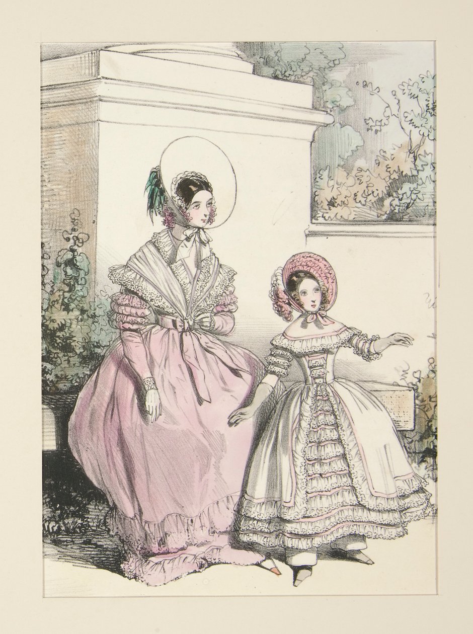 JULI 1838. Chiffonkjole fra Surat. af Paul Gavarni