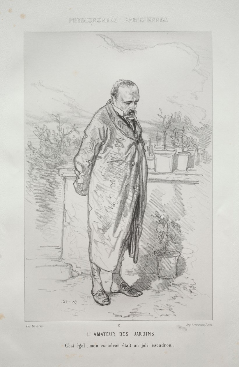 Haveelskeren. af Paul Gavarni
