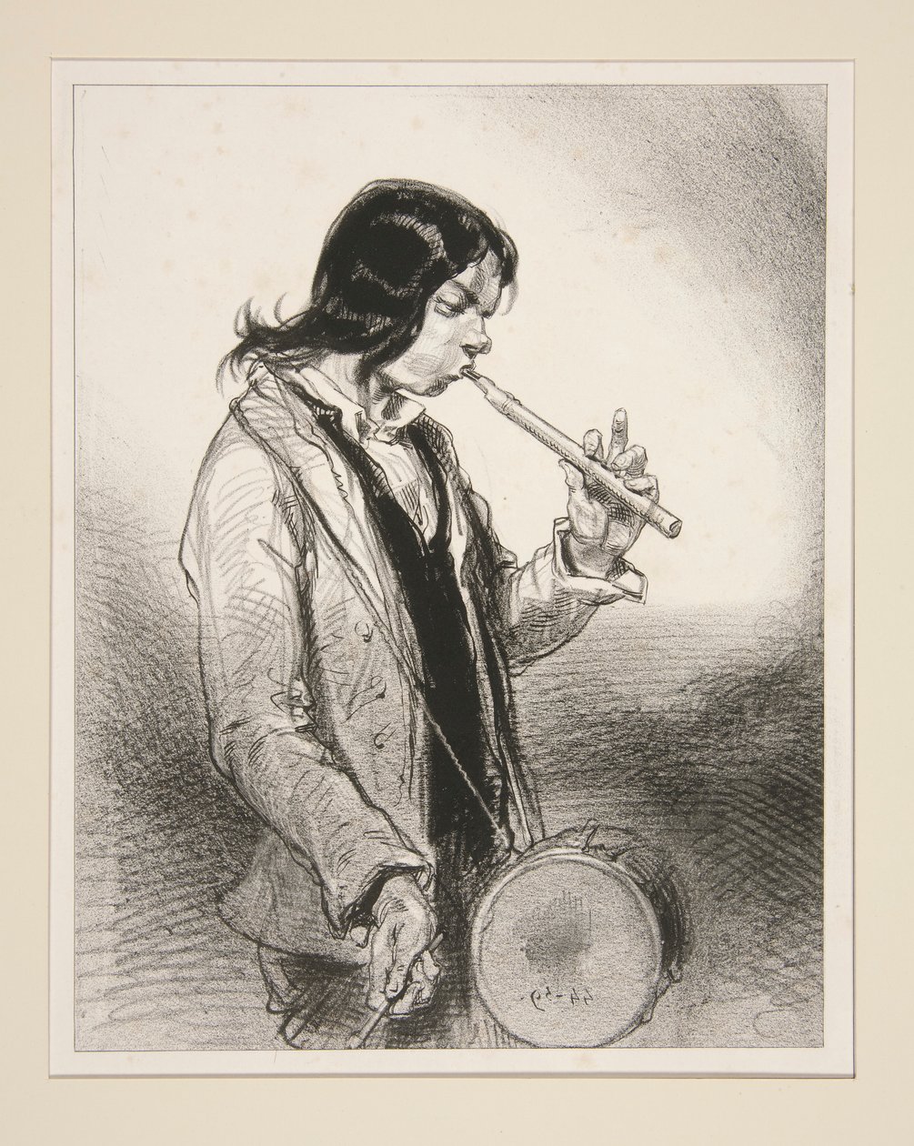 Le Galoubet. af Paul Gavarni