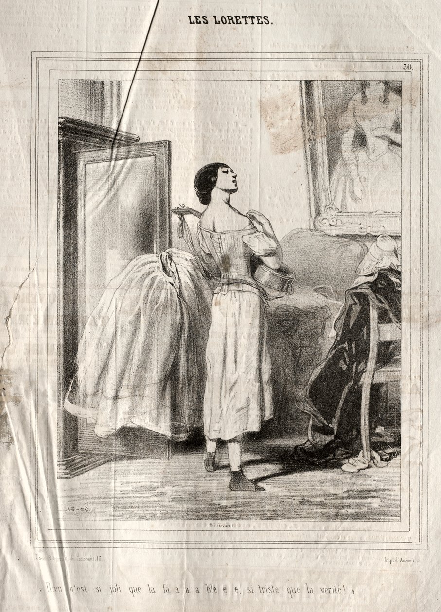 The Lorettes af Paul Gavarni
