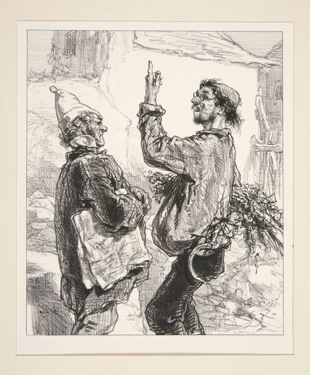 Hr. borgmester, af Paul Gavarni