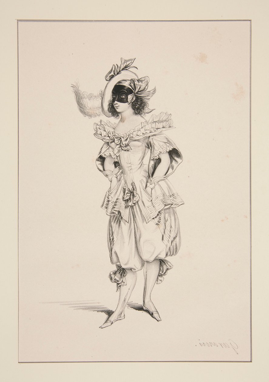 PIERROT. af Paul Gavarni