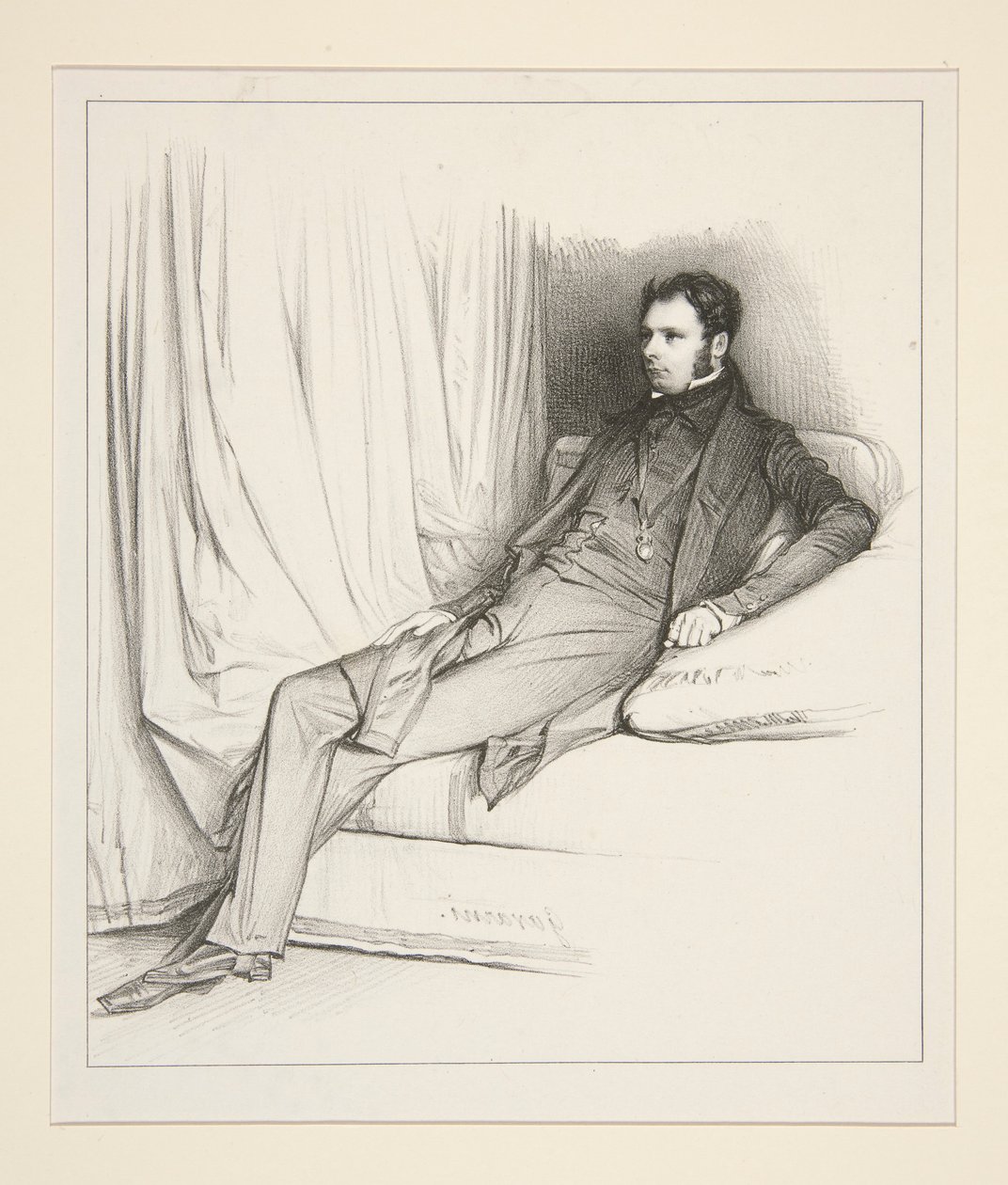 S. Henry Berthoud af Paul Gavarni