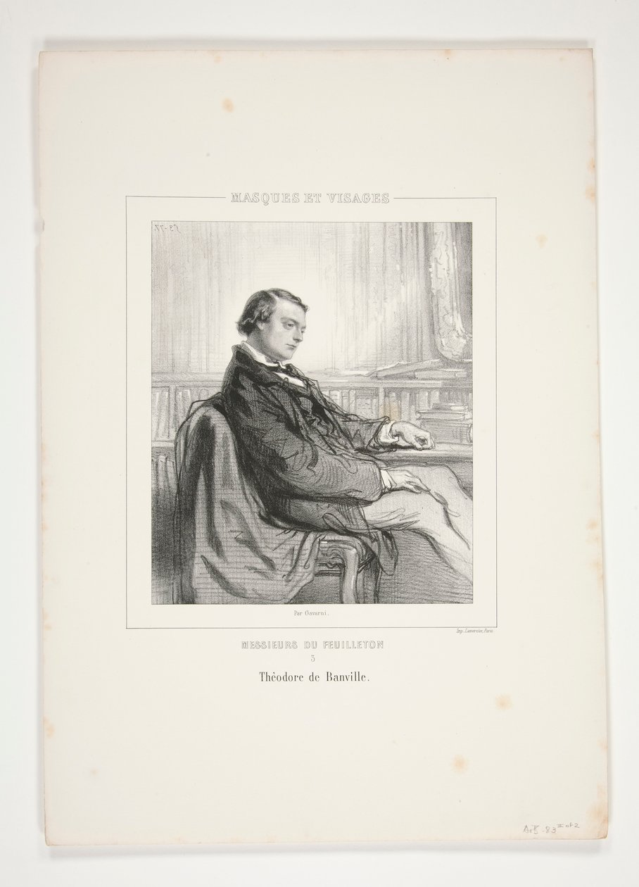 Theodore de Banville af Paul Gavarni
