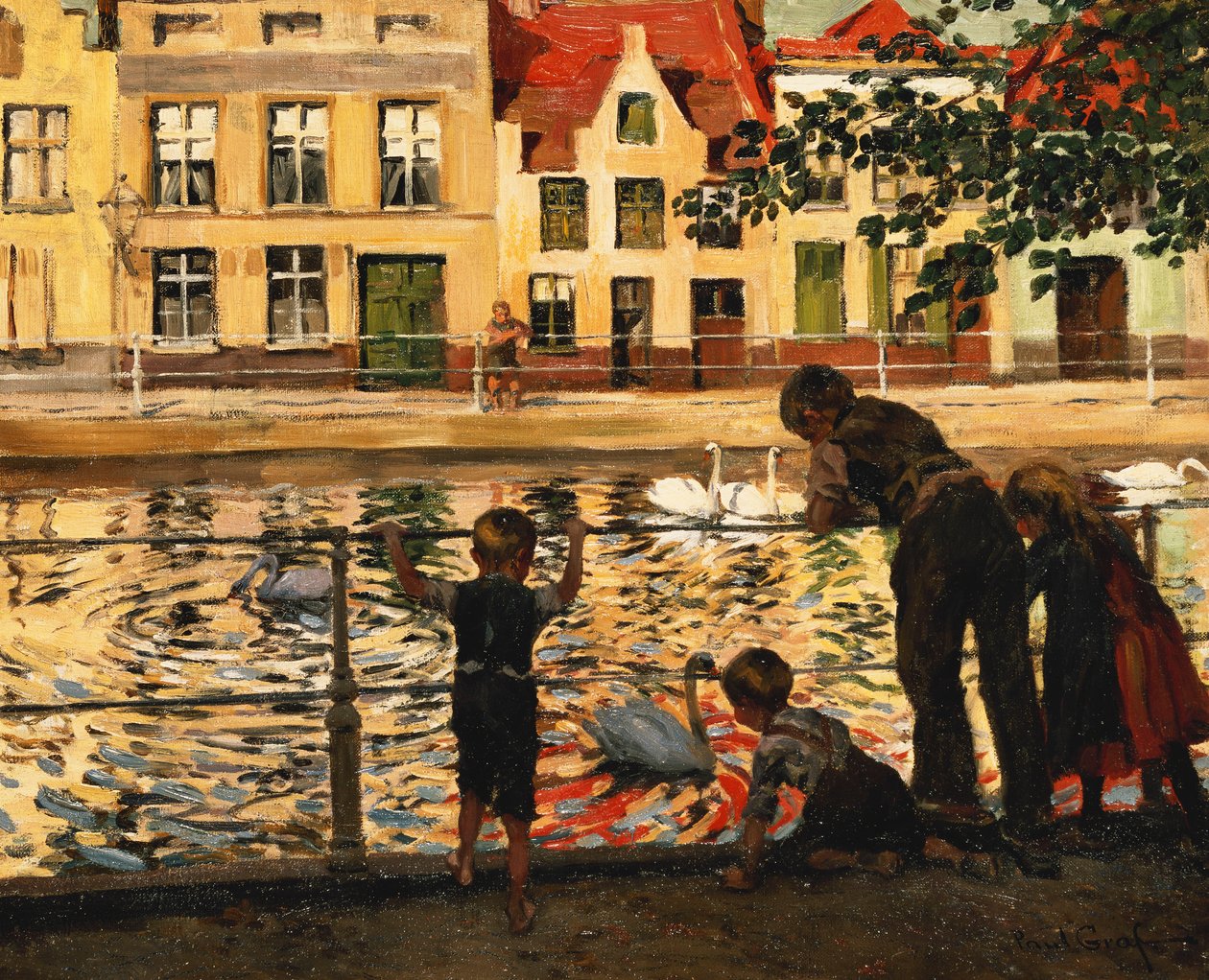 At fodre svanerne, af Paul Graf