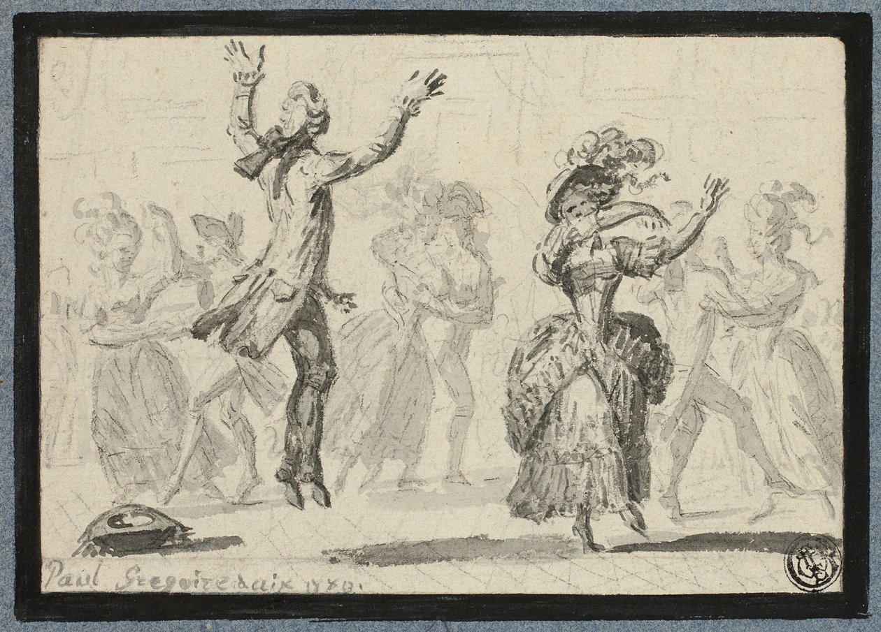 Mine damer og herrer danser af Paul Gregoire