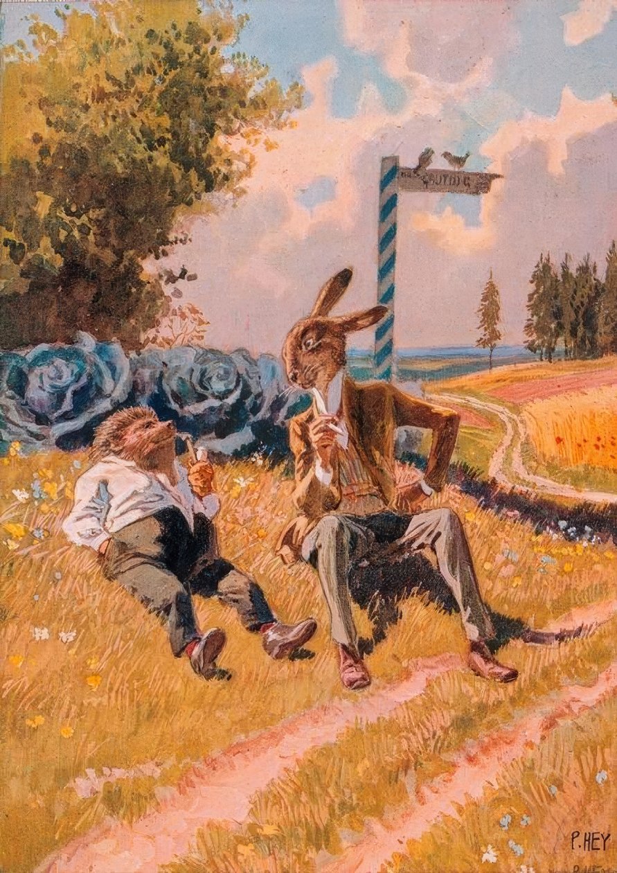Haren og pindsvinet af Paul Hey