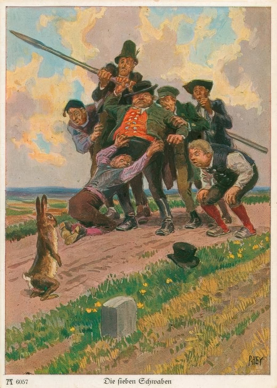 De syv svabere af Paul Hey