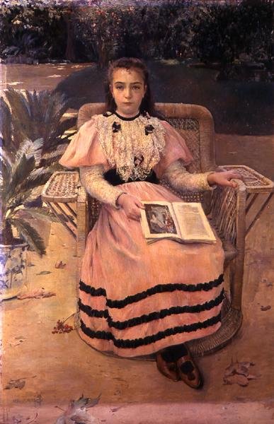 Mademoiselle R. af Paul Jean Gervais