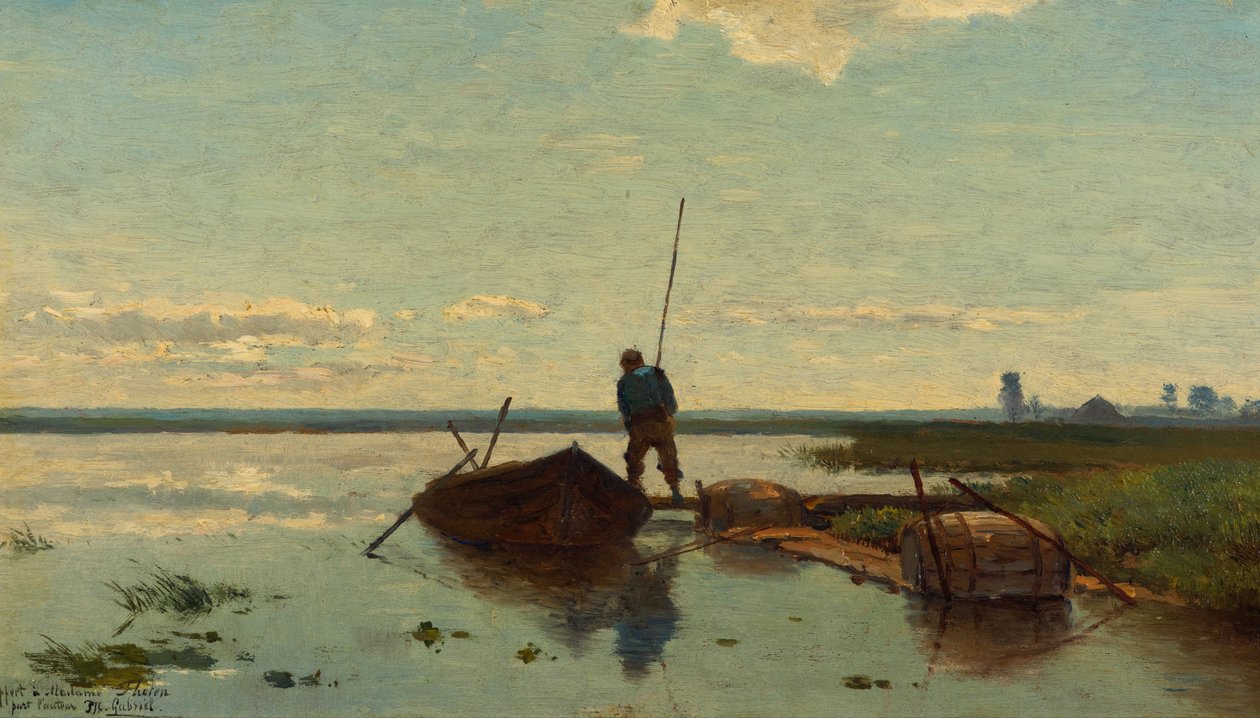 Polderlandskab af Paul Joseph Constantin Gabriel