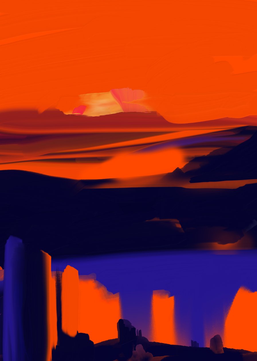Brolga, 2023 (digital kunst) af Paul Kempton