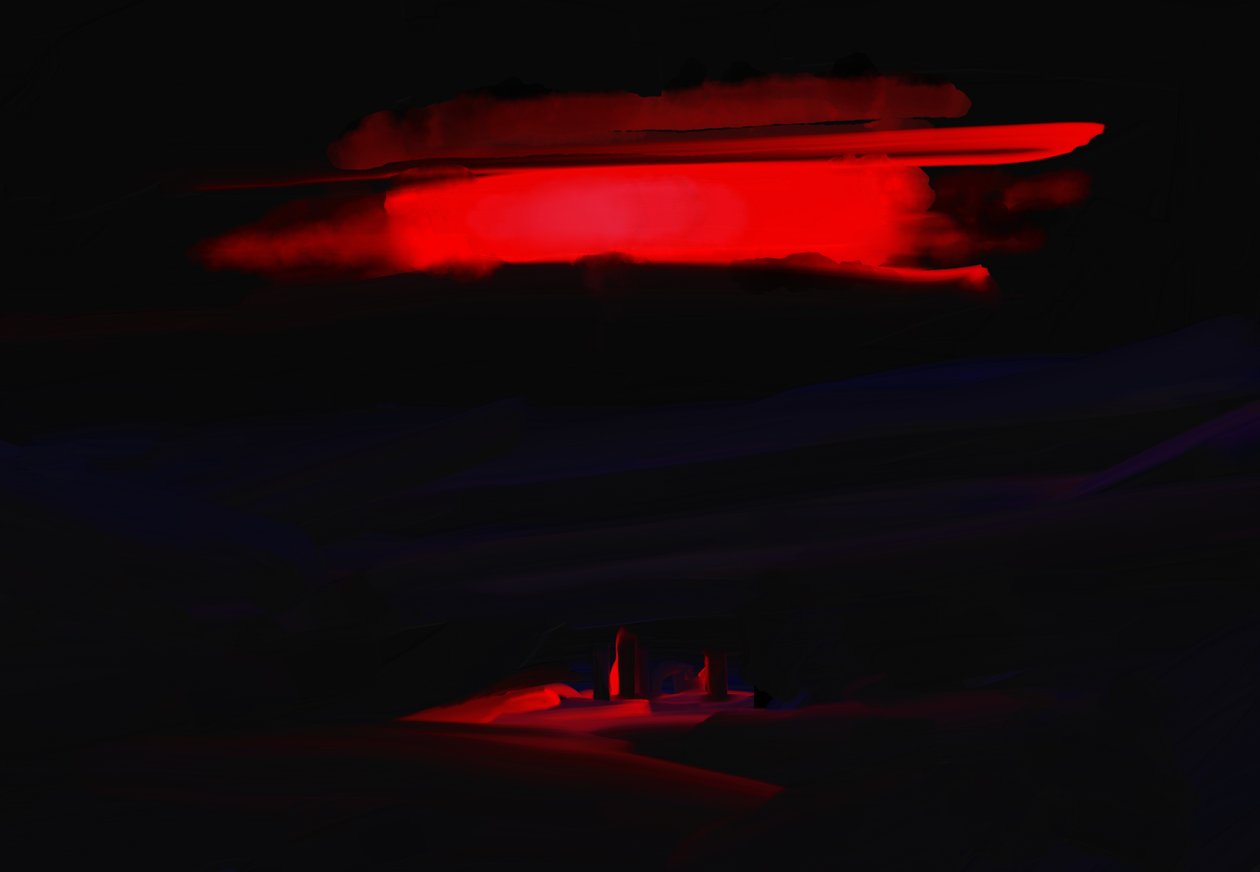 Comhlaigh, ca. 2022 (digital kunst) af Paul Kempton