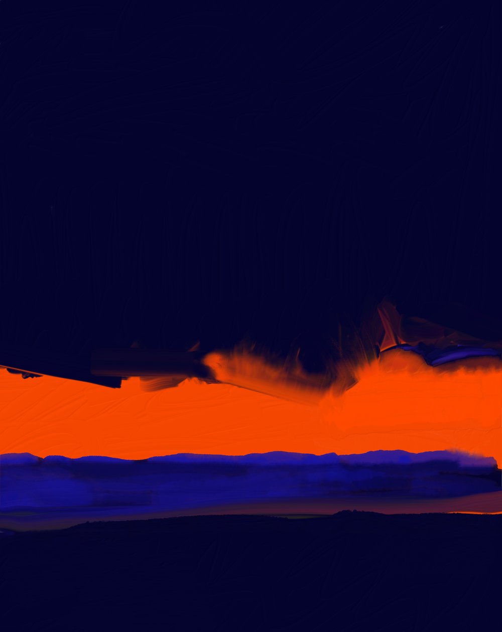 Yarrawa, 2022 (digital kunst) af Paul Kempton