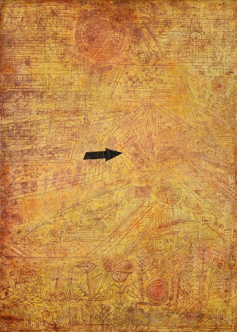 Pil i haven af Paul Klee