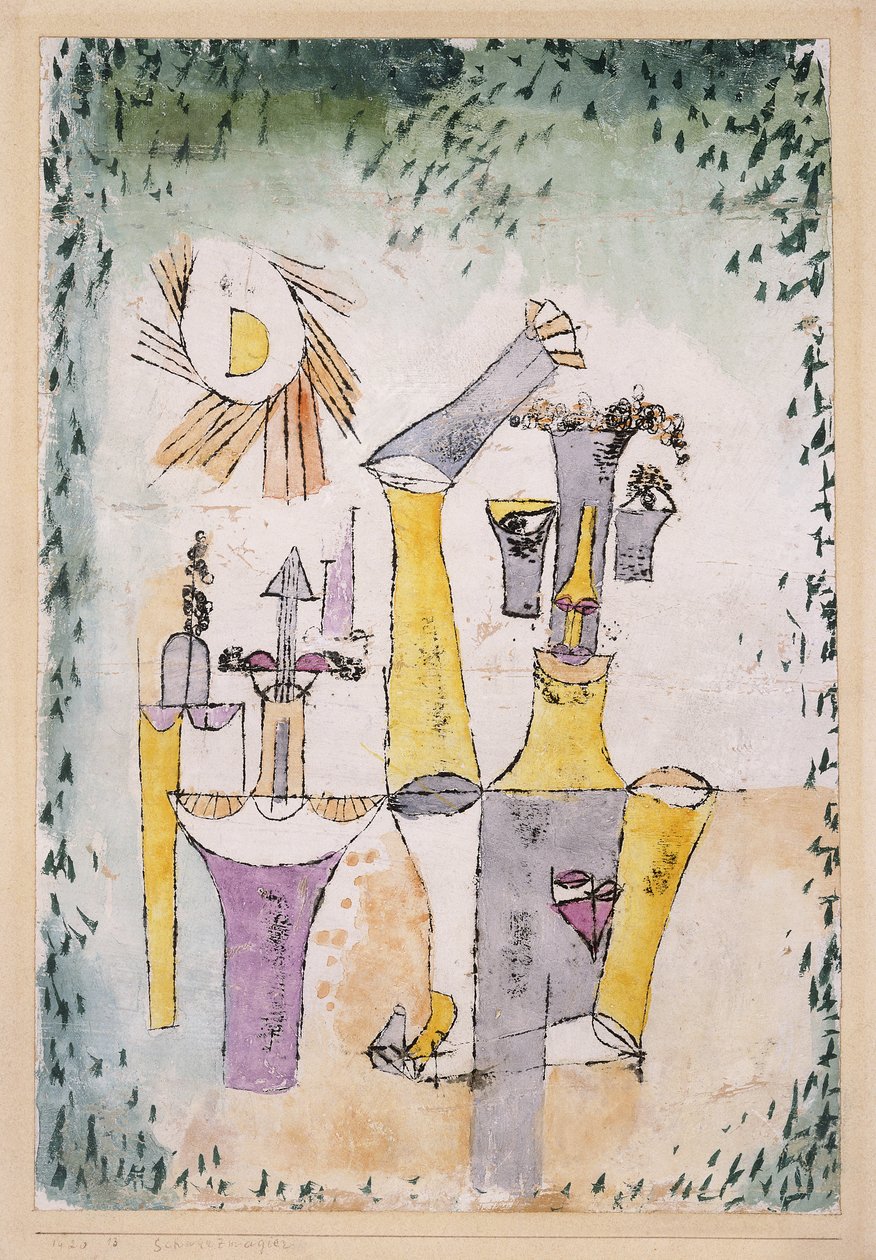 Sort magi; Schwarzmagier af Paul Klee