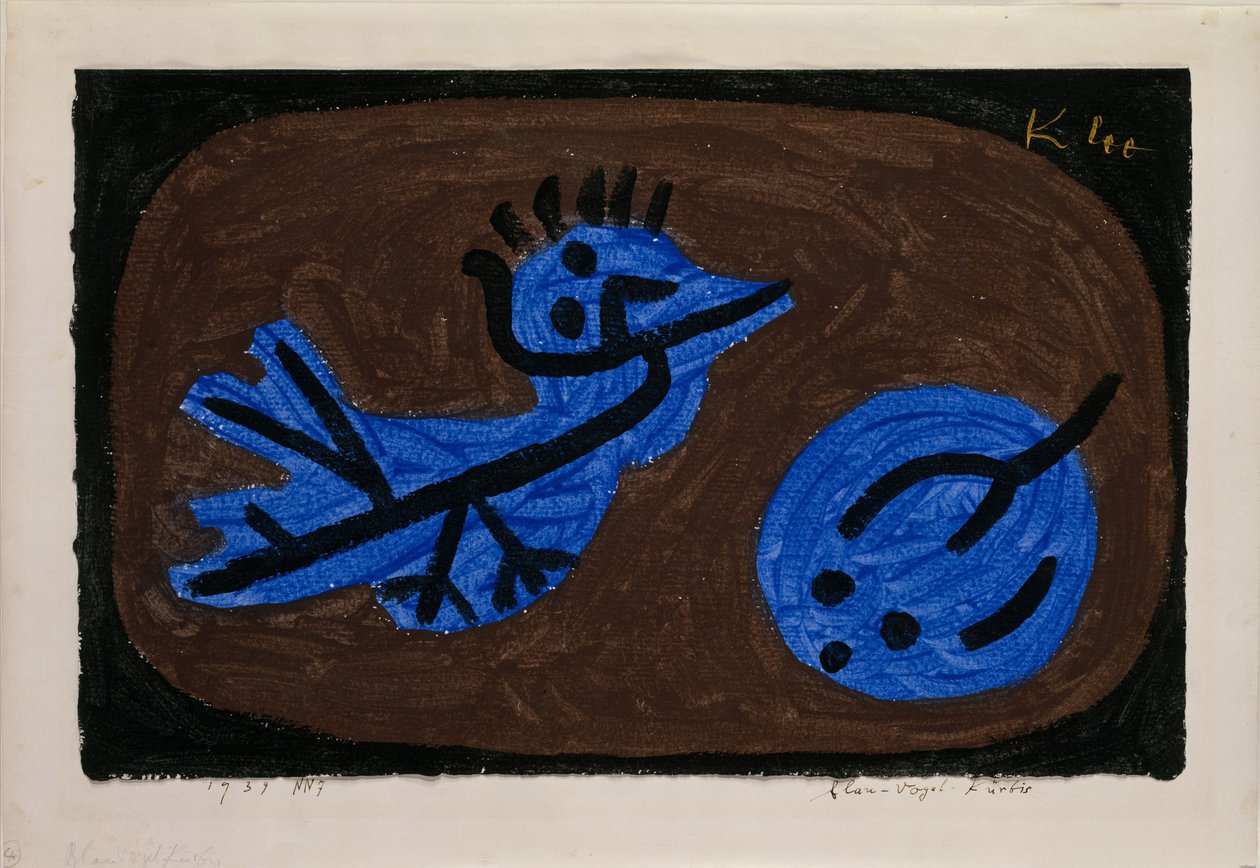 Blue-Bird-Græskar af Paul Klee