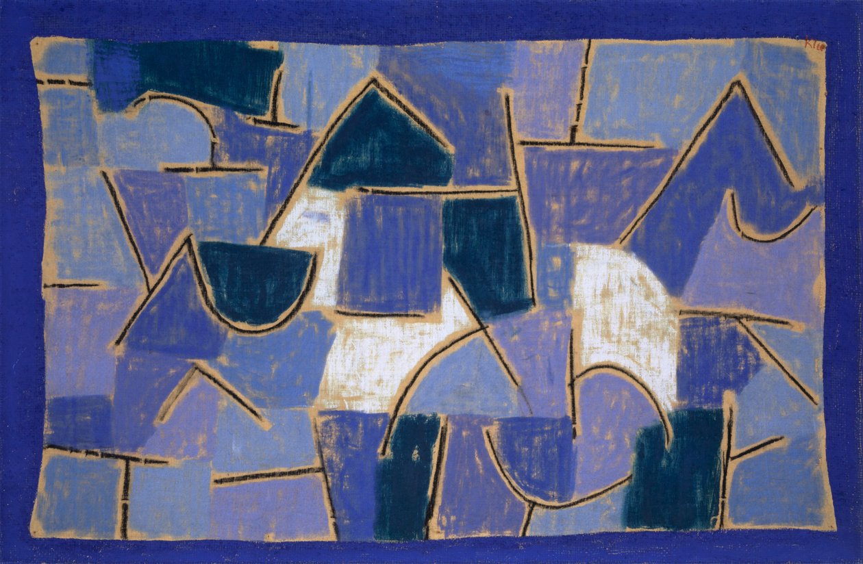 Blå nat af Paul Klee