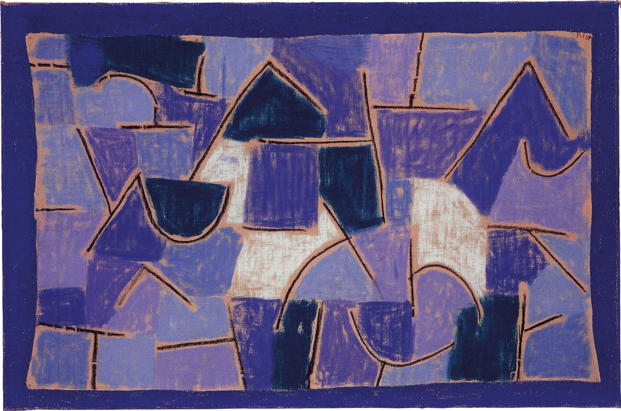 Blå Nat, 1932. af Paul Klee