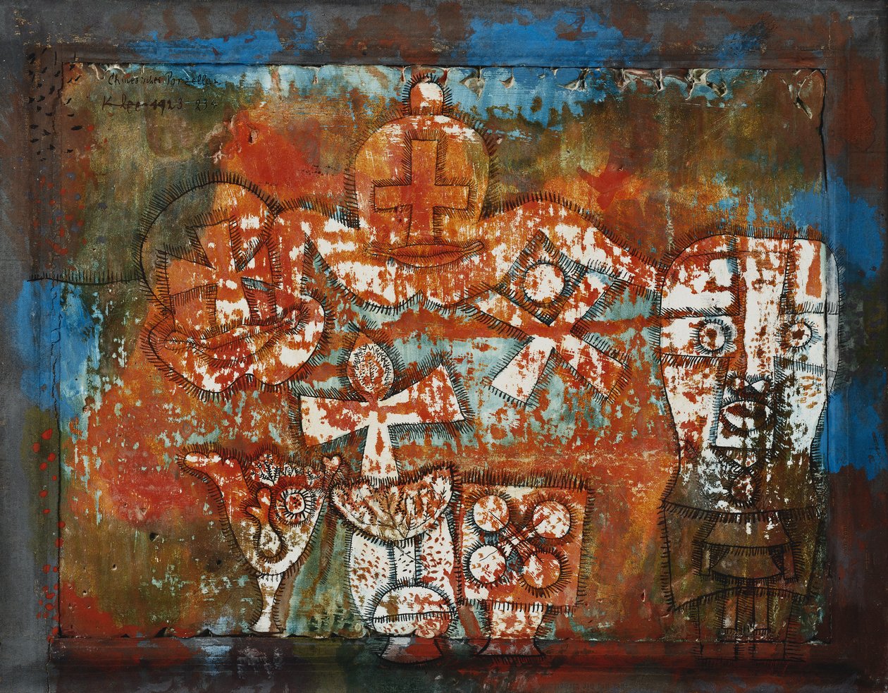 kinesisk porcelæn; kinesisk porcelæn af Paul Klee