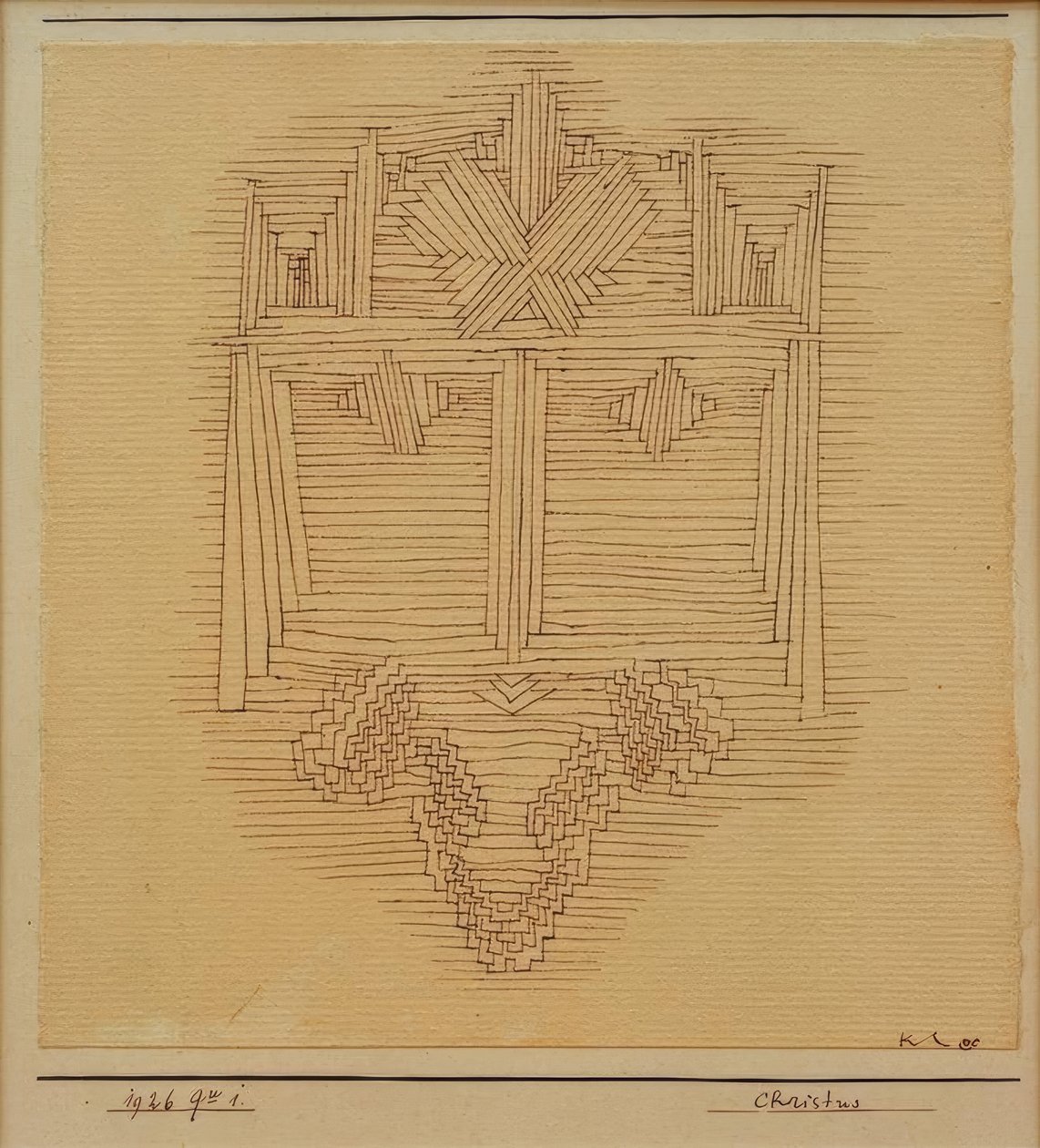 Kristus af Paul Klee