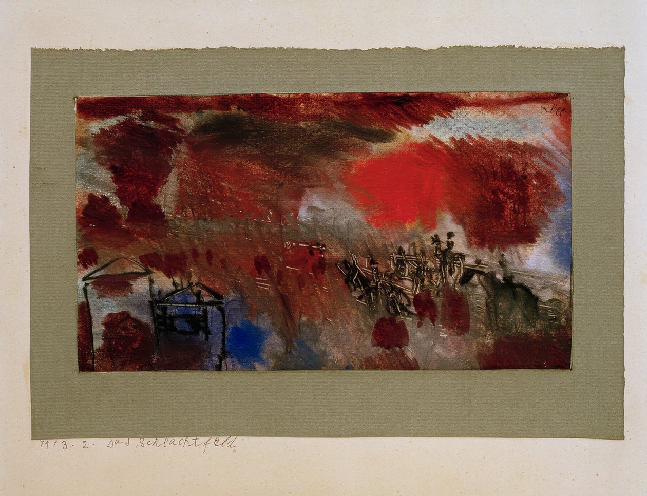 Slagmarken af Paul Klee