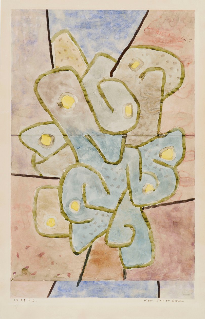 Det sure træ Det sure træ, 1939. af Paul Klee