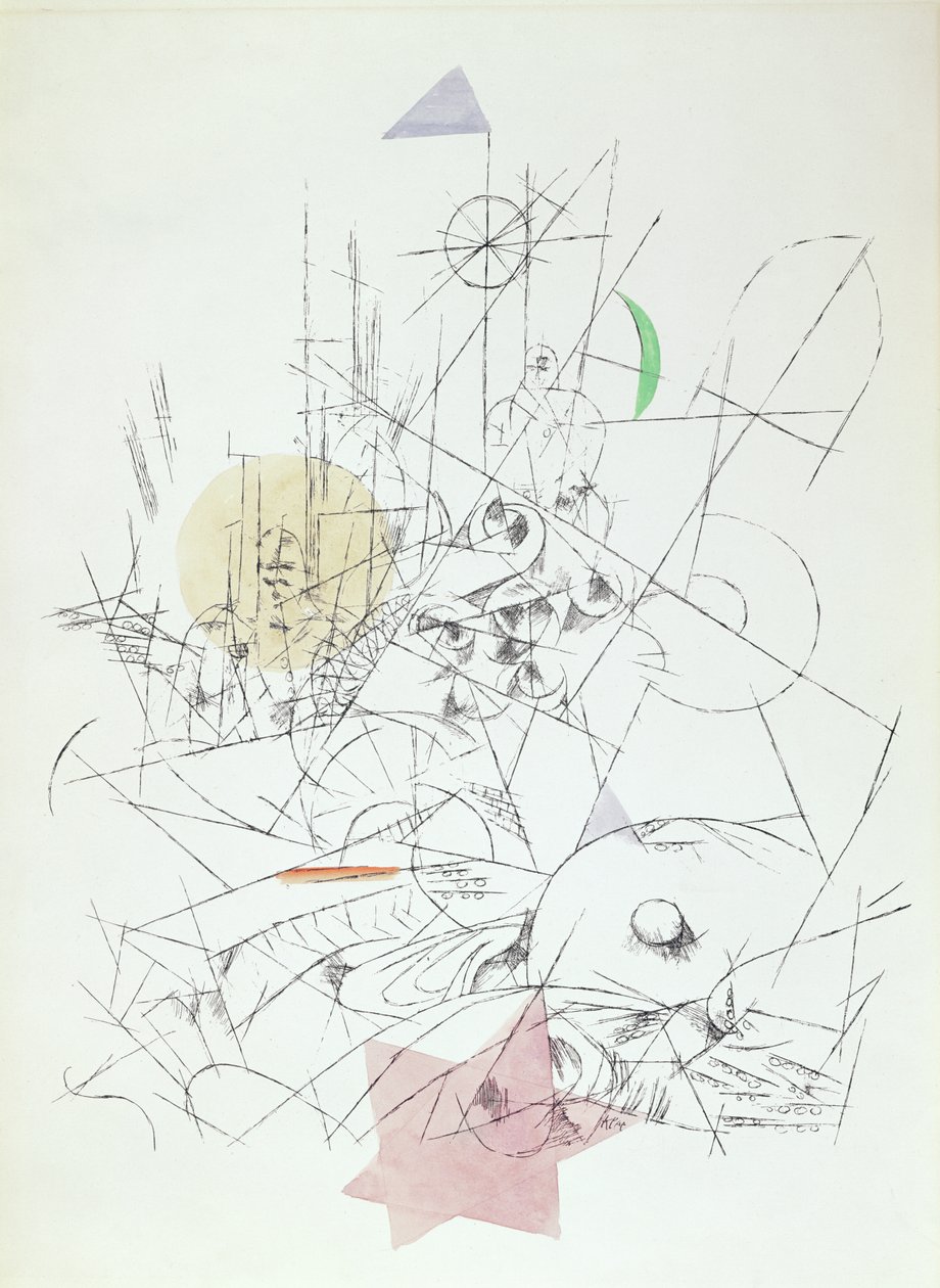Ødelæggelse og håb af Paul Klee