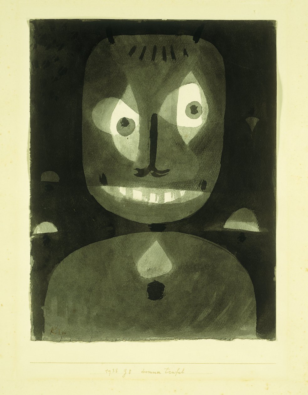 dumme djævel af Paul Klee
