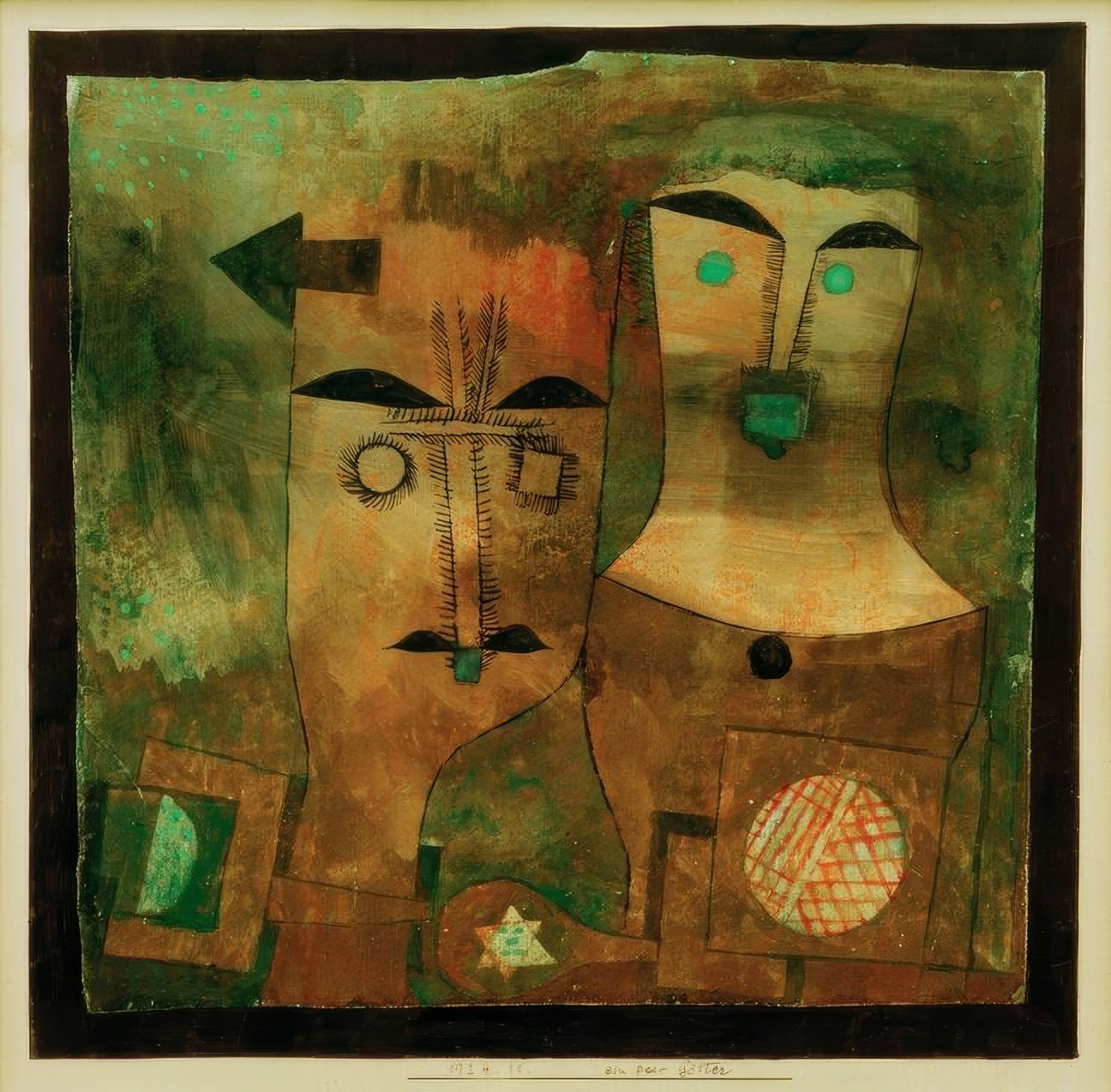 Et par guder af Paul Klee