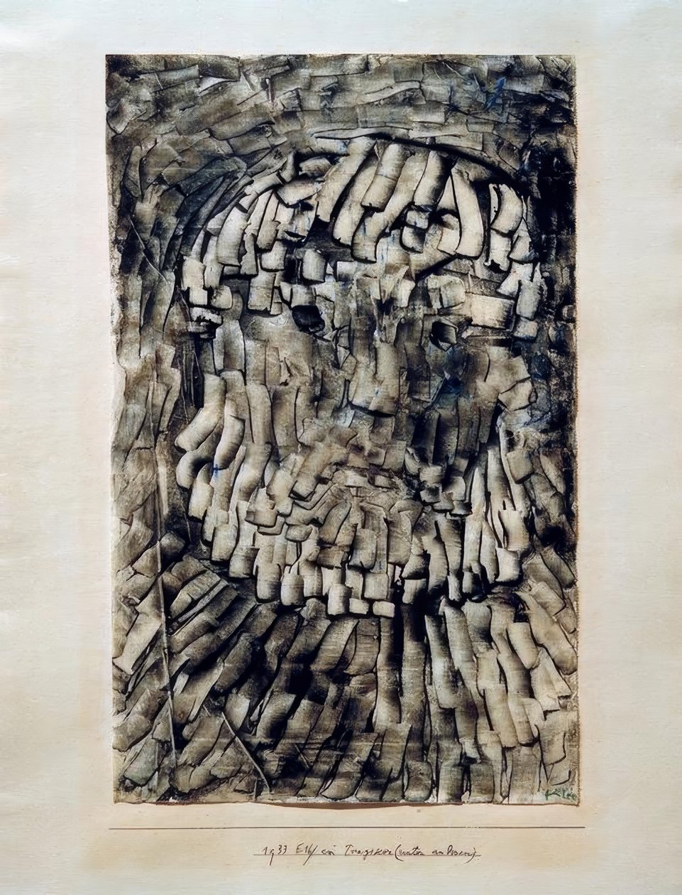 En Tragigker (blandt andre) af Paul Klee
