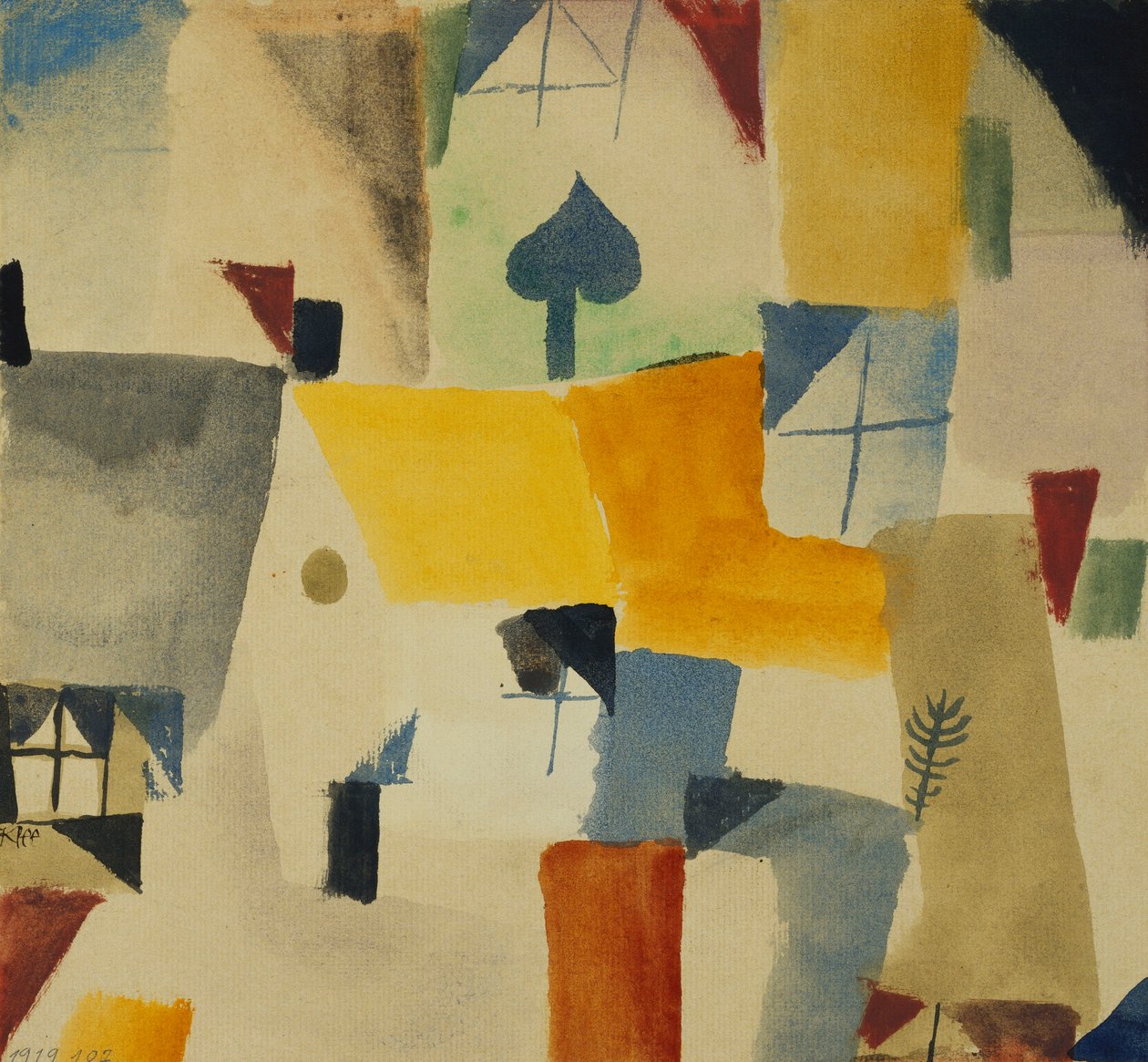 Vindue af Paul Klee