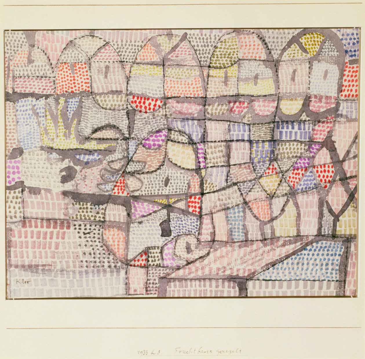 Frugtbar velordnet af Paul Klee