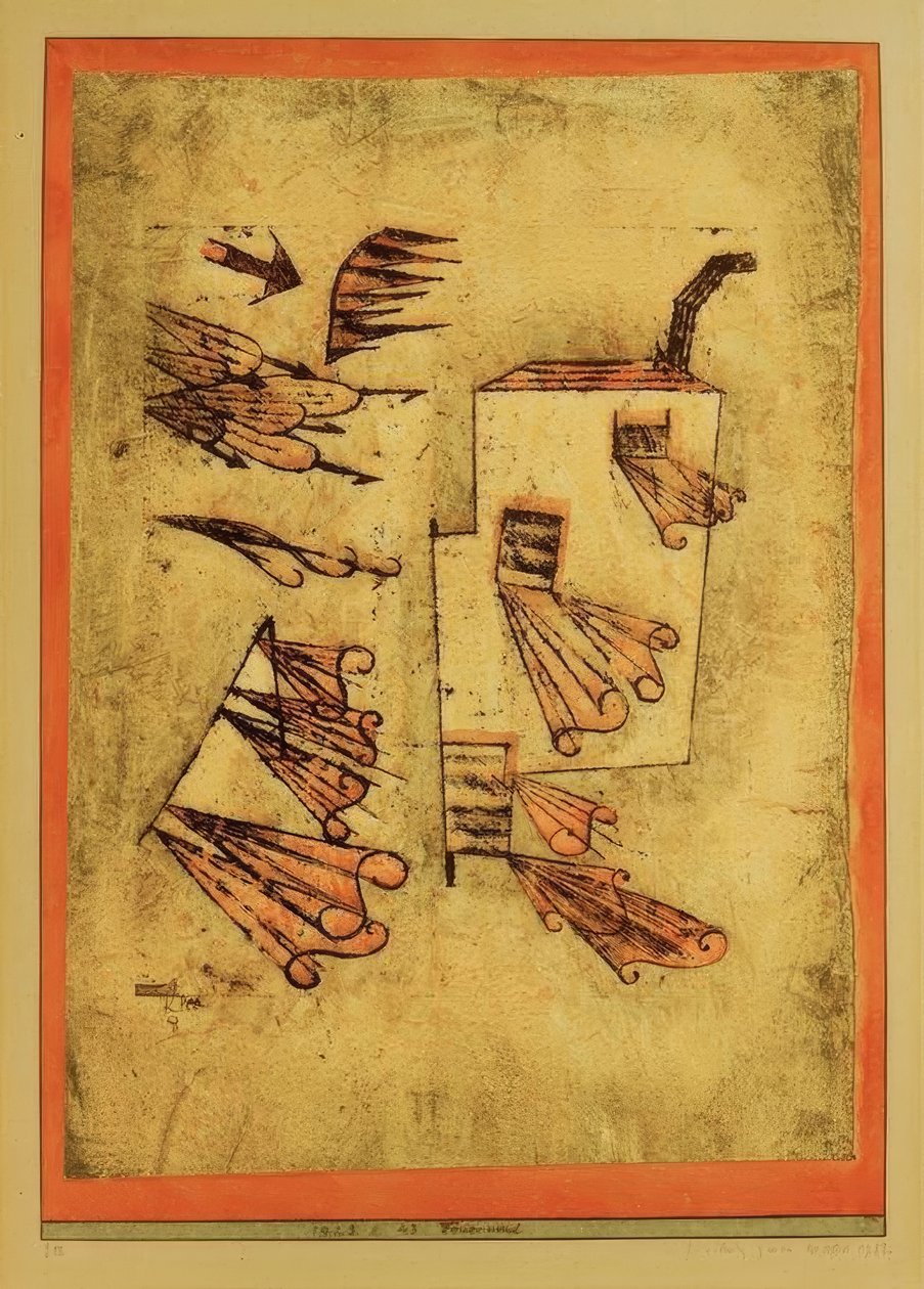 Firewind af Paul Klee