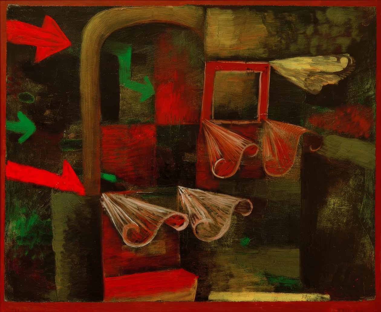 Ildvind af Paul Klee