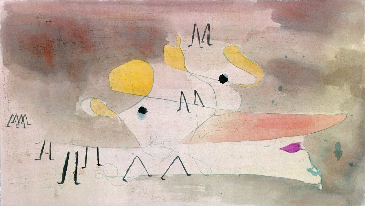 Spøgelse og tilhængere af Paul Klee