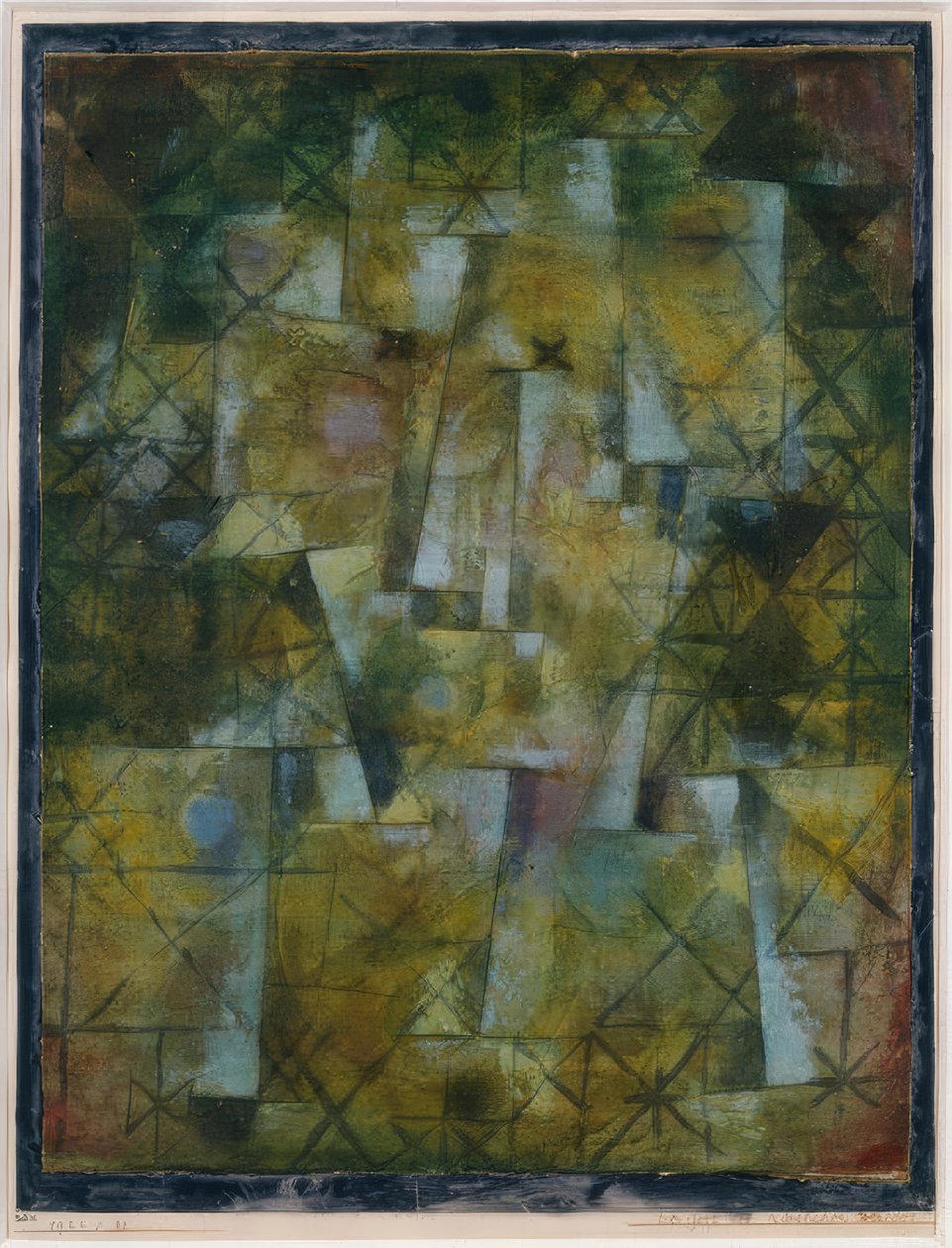Gud for den nordlige skov af Paul Klee