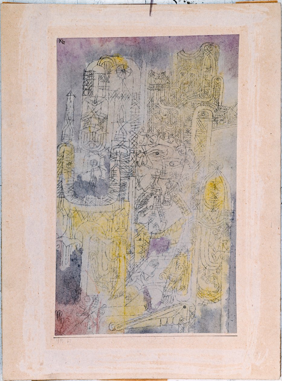 Gotisk rokoko af Paul Klee
